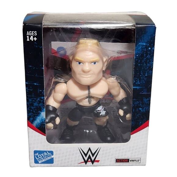 WWE Loyal Subjects 3.5" Brock Lesnar Universal Championship 3" Vinyl figure New - Picture 1 of 7